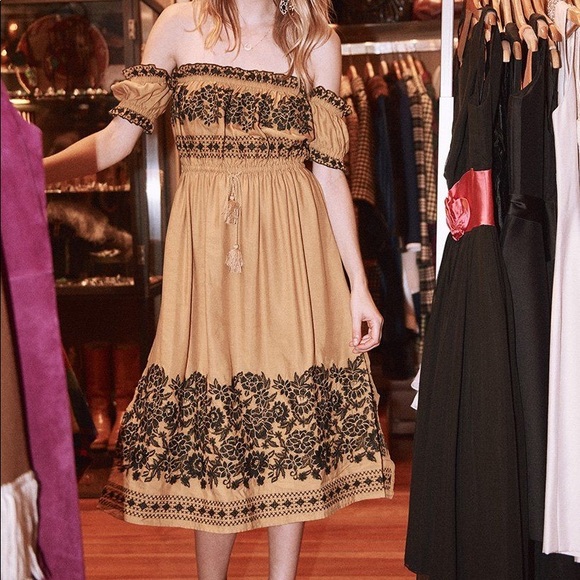 Spell Venus Off the Shoulder Dress - Picture 2 of 7